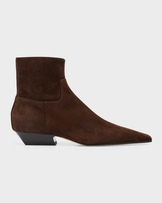 Marfa Suede Ankle Boots